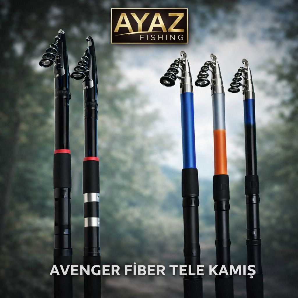 AYAZ Avenger Fiber tele kamış
