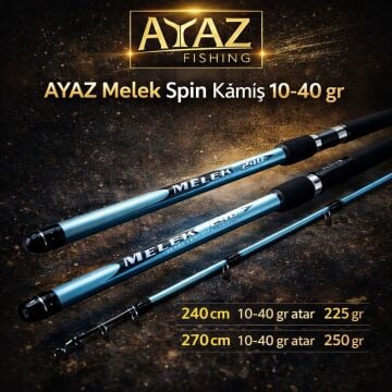 AYAZ Melek Spin Kamış  10-40 gr