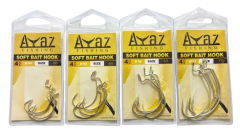 AYAZ Soft Bait Hook Silikon İğnesi